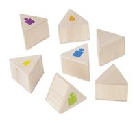 Goki Memo Game Weights Matching Pairs Memory Activity Wood Childrens Kids Toy