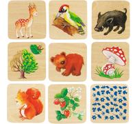 Goki Memo Woodland Wildlife