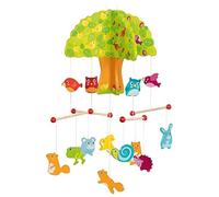 Goki 52873 Mobile, the tree house Crib Toys & Accessories, Multicoloured
