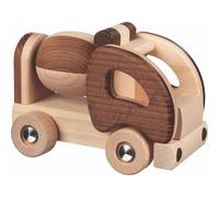 Goki Nature Wooden Cement Mixer in Brown | Size: 1 Pack Goki Brown 1 Pack