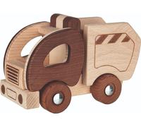 Goki Nature Garbage Truck While Stocks Last in Brown | Size: 1 Pack Goki Brown 1 Pack