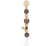 Goki Nature Wooden Soother Chain (ladybird)