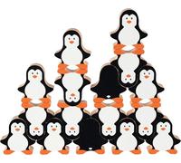 Goki 58683 Penguin Set Stacking and Fit Toys, Multi-Coloured (Multi-Coloured)