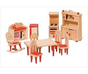 Goki - Poppenhuis Meubeltjes Keuken - toyfigures - P2222z