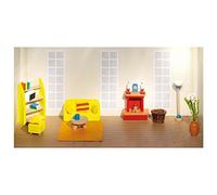 Goki - Poppenhuis Meubeltjes Woonkamer - toyfigures - P2222z