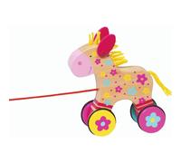 Goki Pull-along Animal - Horse Clahra