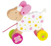 GOKI 54932 "Sheep Suse Pull-Along Toy