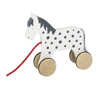 Goki Pull-Along Animal, Horse Alvah in White | Size: 1 Pack Goki White 1 Pack