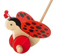 Goki Push-along Animal - Ladybird Florah