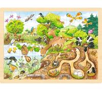 Goki 57582 Puzzle, Exploring Nature, Mixed