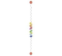 Goki Rainbow Spiral w/ Wooden Flower Beads Childrens Kids Sensory Soothing Toy