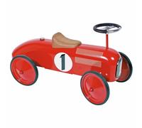 Goki Ride On Metal Car - Red