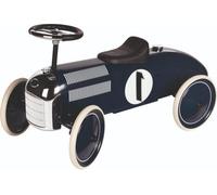 Goki Ride-On Race Car Classic Style - Navy