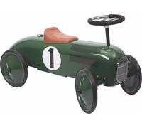 Goki Ride-On Race Car Classic Style Outdoor Garden Childrens Kids Toy