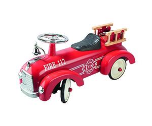 Goki Ride-On Vehicle Fire Brigade, Red