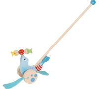 Goki 54898 Seal, animal to push Baby Dolls, Multicoloured