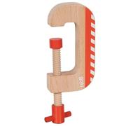 Goki - Screw Clamp Toy Tools, Multi-Colour (58401)