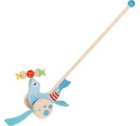 Goki 54898 Seal, animal to push Baby Dolls, Multicoloured