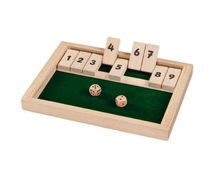 Goki Shut the Box Counting Game Family Fun Childrens Kids Learning Resource Toy
