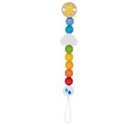 Goki Soother Chain - Rainbow Goki Multicolor
