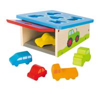 Goki Sort Box, 5 Vehicles | Size: 1 Pack Goki Multicolor 1 Pack