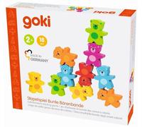 goki Stacking Game Colourful Bear Band