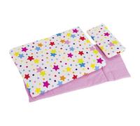 dolls bedding stars quilt + pillow