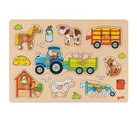 Goki Tractor Trailer Puzzle
