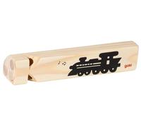 Goki Train Whistle, Wood, 18cm