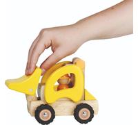 GoKi Wooden Mini Wheel Loader