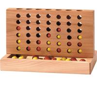 Goki Wooden 4 in a Row in Natural | Size: 1 Pack Goki Natural 1 Pack