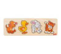 GoKi Wooden Animal Puzzle, 4 Pieces