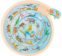 GoKi Wooden Animals Circle Puzzle