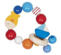 Goki Wooden Baby Touch Ring Elastic Boat Fish Toddler Development Sensory Accessory