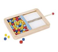 Wooden Childrens Game Toy Disc Mikado Colourful Kids Activity Learning Set
