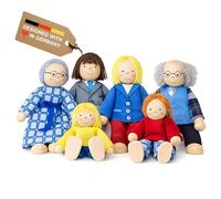 GoKi Wooden Flexible Puppets City Family