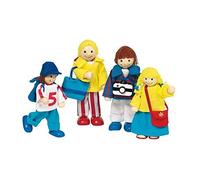 GoKi Wooden Flexible Puppets Holiday Family
