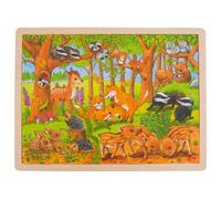 Goki Wooden Forset Puzzle - 48 Pieces