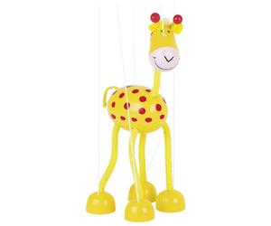 Goki Wooden Marionette Puppet Giraffe Figure