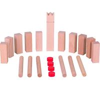 Goki Wooden Mini Kubb Viking Chess