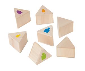 Goki Wooden Weights Memo Game