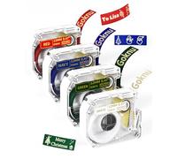 Goknu Tape Replacement for Brother P Touch M Tape MK221 MK 231, M950 M960 Satin Ribbon Tape Compatible with Brother PT-M95 PTM95 PT-70BM PT-65 PT-90 PT-80 PT-85 Label Maker 12mm x 2m Gold on 4 Colors