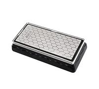 Gokoti Double-Sided Diamond Sharpening Stone,Whetstone Honeycomb Plate with Non-Slip Base(400/1000 Grit)