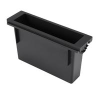 Gokoti Universal Car Double 1 Din Dash Cup Holder Storage Box Plastic for Stereo Radio