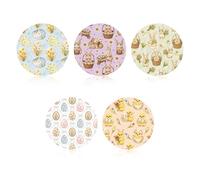 Goktvai 10pcs Sensor Covers for Libre 2/3, Easter Theme Waterproof Sensor Patch Breathable & Latex Free CGM Adhesive Overlay Patches Stickers Compatible with Libre 2 and 3 Accessories