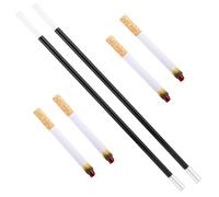 Goktvai 2 Long Cigarette Holders & 4 Fake Cigarettes, Novelty Fake Puff Cigarette Roaring 1920s Costume Accessories for Women Flapper Cosplay Photo Prop