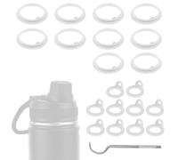 Goktvai 20pcs Silicone Water Bottle Gasket Replacement for TAKEYA Actives
