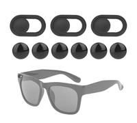 Goktvai 3pcs Sliding Smart Glasses Camera Privacy Covers, Led Light Privacy Cover with Light Blocking Stickers Compatible with Skyler/Headliner/Rayban Meta Smart Glasses