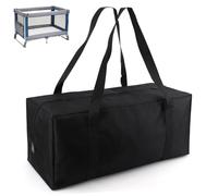 Goktvai Carry Bag for Graco Pack n Play, Oxford Cloth Foldable Duffle Bag with Zipper and Handle for Travel and Storage Accessories