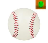 Goktvai Glow in The Dark Baseball, Handcrafted Light up Softball Official Size and Weight Luminous Ball for Players Friends Fans Gift Night Play Training